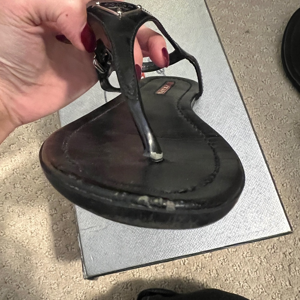 Prada Women's Black Sandals - Picture 5 of 10